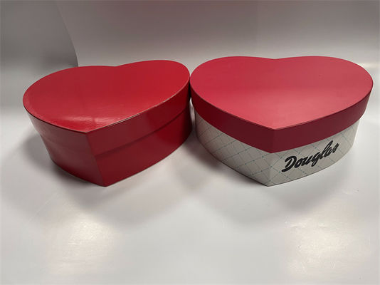 ISO9001 環境用紙箱 ギフトボックス スポットカラー印刷で心臓形